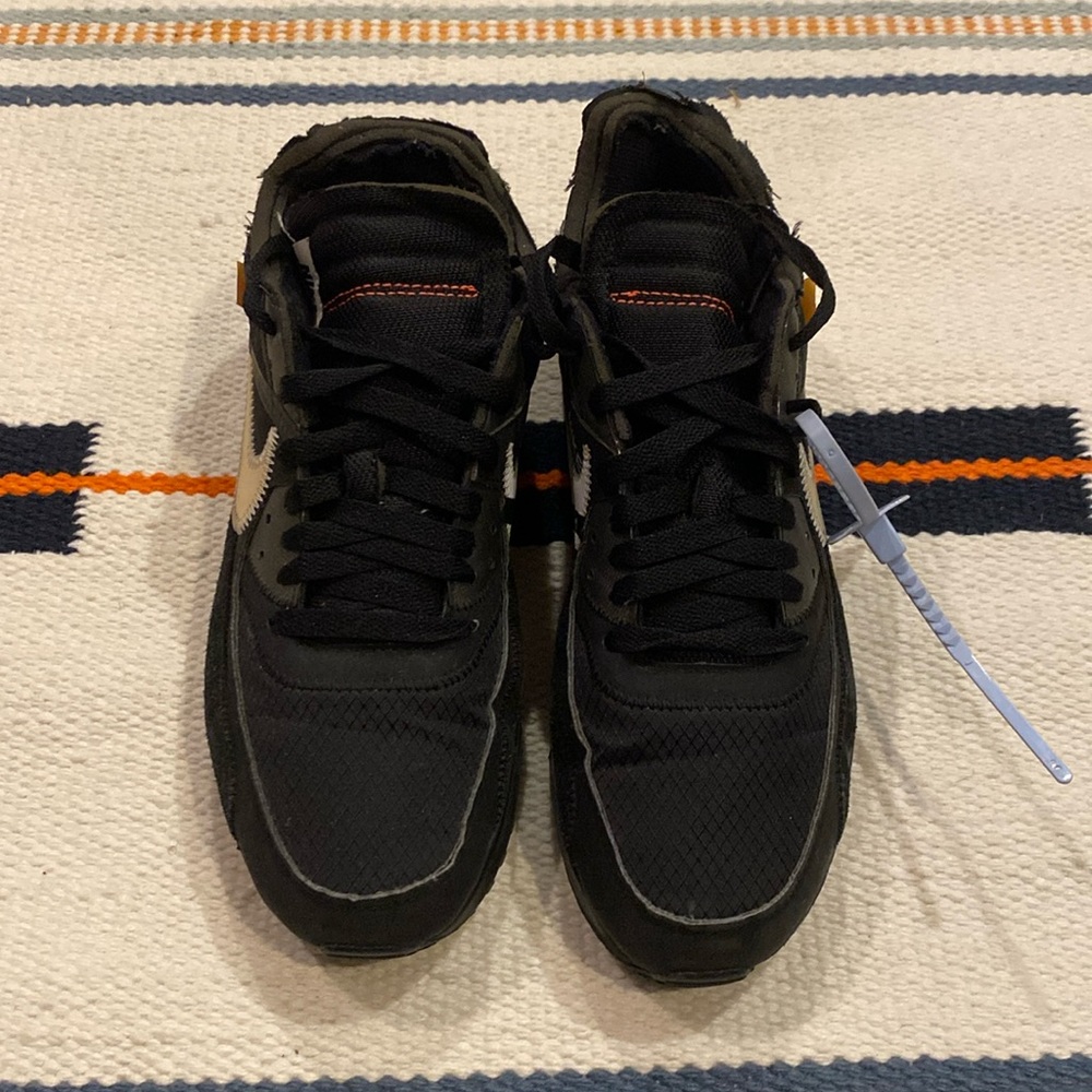 Off White Air Max 90 - Black - Size 9.5